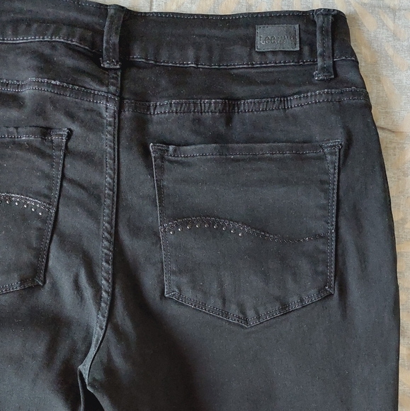Lee curvy fit black bootcut jeans size 10 short - Picture 7 of 12